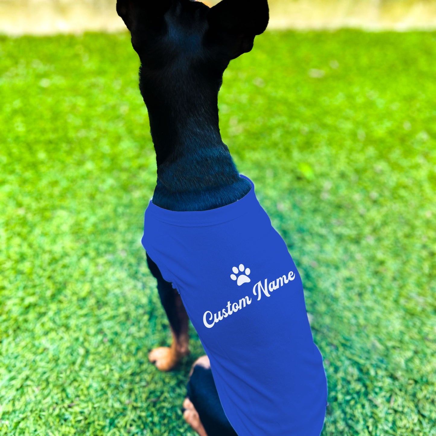 "Personalize Paw" Custom Dog Shirt