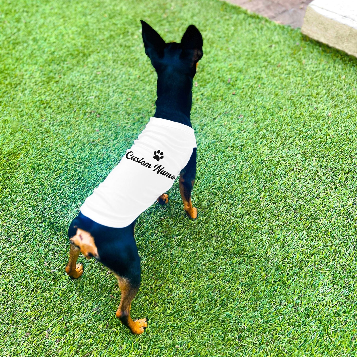 "Personalize Paw" Custom Dog Shirt