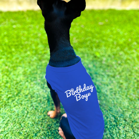 "Birthday Boy" Dog Shirt