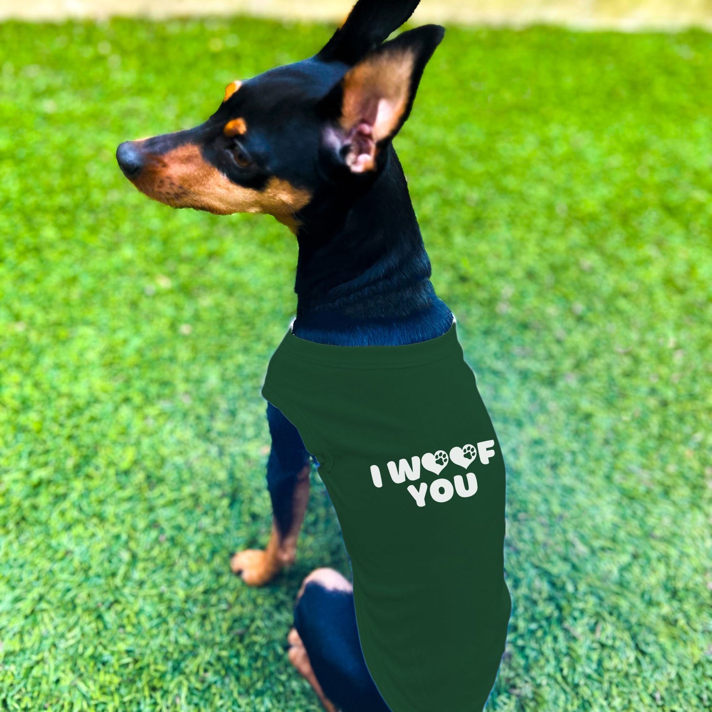 "I Woof You" Dog Shirt