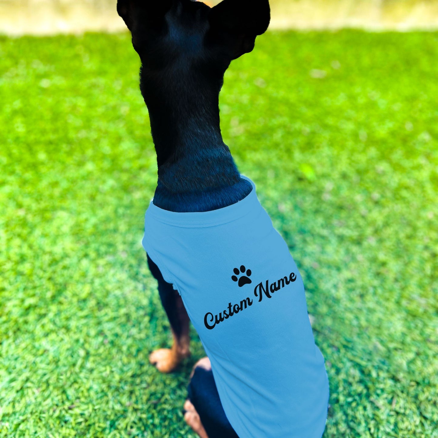 "Personalize Paw" Custom Dog Shirt